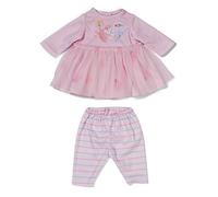 BABY born Kleid rosé mit Langen Armen, Tüll-Rock und Leggins für 36cm Puppen, 838792 Zapf Creation