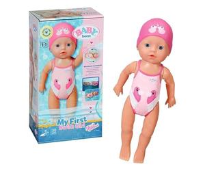 Baby Born Lizzie Flotante - Muñeca de 30 cm - Muñeca de baño Resistente al Agua - Funciona sin Pilas - Apta para niños a Partir de 1 año