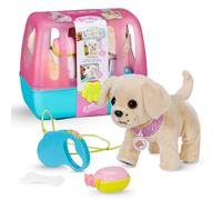 Baby born Mi Perro Lucky con transportín | 5 funciones, transportín, requiere pilas