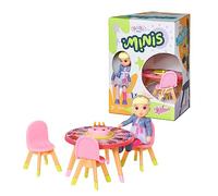 BABY born Minis Feliz Cumpleaños Lea 906170, Muñeca de 7 cm con accesorios exclusivos y cuerpo móvil para un juego realista, Adecuada para niños a partir de 3 años