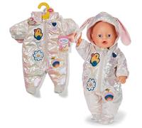 BABY born Mono de nieve 838174 con orejitas de conejo para muñecas de 43 cm