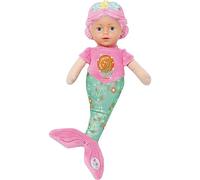 BABY born Muñeca Sirena 832288 - Muñeca de tela súper suave de 30cm para bebés, recién nacidos y niños - Lavable a 30°C - Adecuada desde el nacimiento