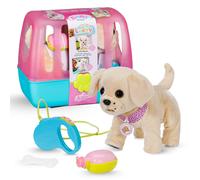 BABY born My Dog Lucky with Pet Carrier 5 functions, carry case, batteries req