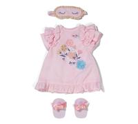 BABY born Nachthemd mit Schlafmaske und Pantoffeln für 43cm Puppen, 838761 Zapf Creation