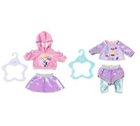 BABY born Outfit 43cm - Fácil para manos pequeñas, el juego creativo promueve la