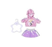 BABY born Outfit 43cm - Fácil para manos pequeñas, el juego creativo promueve la empatía y las habilidades sociales - Para niños a partir de 3 años
