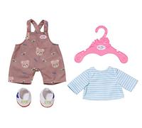 Baby born Outfit para Osito 834732 - Ropa para el Osito de BABY born y muñecas de hasta 36cm - Conjunto con ositos y zapatos - Edad: 1+ años