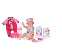 BABY born Pack Niña Emma – pelele y accesorios – 43 cm