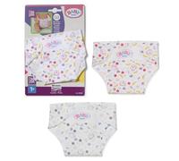 Baby Born Pañales, 2 pañales de Tela Aptos para muñecas de 36 cm