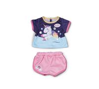 BABY born Pijama con Motivo de Unicornio - Ropa para muñecas - Accesorio para Todas Las muñecas de 43 cm