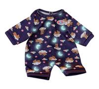 BABY born® Pijama de oso de peluche que brilla en la oscuridad, Accesorios para muñecas