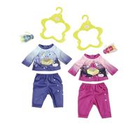 BABY born Play&Fun Nightlight Outfit Juego de ropita para muñeca - Accesorios para muñecas (Juego de ropita para muñeca, 3 año(s), Multicolor, 43 cm, Chica, 43 cm) , color/modelo surtido