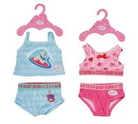 BABY born Ropa Interior 43 cm - 2 Modelos, Para Manos pequeñas, Promueve la Empatía y Las Habilidades Sociales, Para Niños a Partir de 3 años, Incluye 1 Juego de Ropa Interior