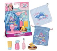 Baby born Set de baño Click & Play para muñecas de 36 y 43 cm | Patito, cepillo de dientes y accesorios, función Click & Play, para muñecas de 36 y 43 cm