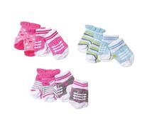 BABY born Socks, 2 pack Calcetines de muñeca - Accesorios para muñecas (2 pack, Calcetines de muñeca, 3 año(s), Multicolor, 43 cm, Chica, 2 pieza(s)) , color/modelo surtido