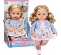 BABY born Sophia Rose - Muñeca Flexible de 36 cm - Muñeca con Pelo Rubio Ojos Que se cierran - Apta para niños a Partir de 1 año