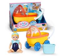 BABY born Splish Splash Cochecito con Emma y Juego de Agua | Ventosas de fijación, Emma y accesorios incluidos, juego de agua sin pilas, a partir de 1 año