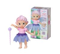 BABY born Storybook Fairy Violet - 18cm Fairy doll with fluttering wings - Includes Doll, Wand, Stand, Backdrop and Picture Booklet - Suitable for children aged 3+ years - 833780