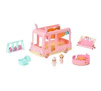 BABY born Surprise Babies Bus-Autobús y Mini muñecas para niños-para Manos pequeñas, promueve la empatía y Las Habilidades sociales-Edad: 3+ años-Incluye Manta con Forma de Zanahoria, Color (904763)