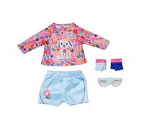 Baby Born Traje de Ciclismo con Pantalones Cortos, Camiseta, Gafas y Guantes para muñecas de 43 cm