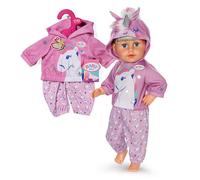 BABY born Traje de Unicornio - Ropa para muñecas de 43 cm - Accesorios muñecas - Apto para niños a Partir de 3 años