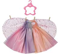 BABY born Vestido arcoíris 43 cm con alas | Alas, detalles brillantes