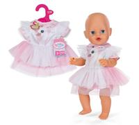BABY born Vestido Cisne 43 cm con Falda de Tul | Falda de tul, percha incluida, motivo de cisne
