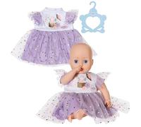 BABY born Vestido tutú Lila 838754 – con tul y estrellas – para muñecas 43 cm