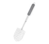 Baby Bottle Brush, Beer Decanter Cleaner, Wine Flask Scrubber 10.51x2.28 Inches, Removable Multi-Functional Bristle Head, Deep Narrow Cleaning for Sink, Tumbler, Outdoor, Travel Use