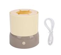 Baby Bottle Shaker, Electric Automatic Milk Formula Mixer USB Charging Less Lumps for Home Travel Breastmilk and Formula (Khaki)