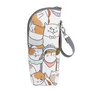 Baby Bottle Travel Bag - Baby Bottle Bag | Portable Insulated Babies Bottles Cooler Bags | Portable Waterproof Carrier Pouch, Storage Container Travel Accessories For Nursing, Mom Daycare