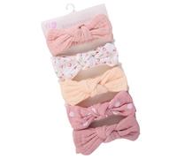 Baby Bows Bows Dienbands, Bows de diadema para niñas - de diadema de bebé,Accesorios para el cabello elástico para envoltura, banda de diada de nudos suaves y elásticos para accesorios para fotomatone