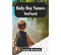 Baby Boy Names Word Search: A Baby Shower Themed Word Find Puzzle For Adults
