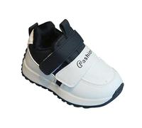 Baby Boys Girls First Walking Shoes Toddlers Slip On Trainers Outdoor Pre Walker Shoes Infant Soft Sole Lightweight Anti-Slip Easy Fasten Sneakers