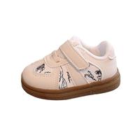 Baby Boys Girls First Walking Shoes Toddlers Slip On Trainers Outdoor Pre Walker Shoes Infant Trainers Soft Sole Lightweight Anti-Slip Easy Fasten Sneakers