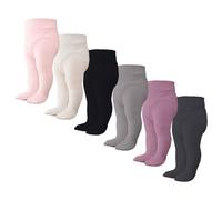 Baby Boys Girls Fleece Thermal Tights Toddler Thick Warm Cotton Footed Leggings Kids Plain Soft Stretchy Pantyhose Cable Knit Stockings Autumn Winter Skinny Trousers