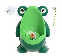Baby Boys Urinal, Portable Training Toilet, Frog Shaped Pee Target, 6.3x11.42 in, Interactive Wall Mounted Design, Detachable Indoor Potty Solution for Bathroom Travel and Camping