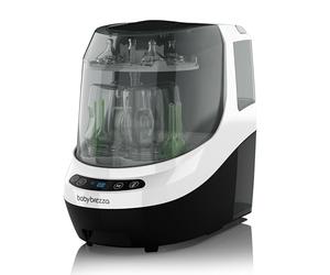 Baby Brezza Bottle Washer Pro - Limpiador de Biberones Automático, Esterilizador y Secador 3 en 1 | Lavado a Presión con 6 Modos de Limpieza | Mayor Capacidad - 4 Biberones y Accesorios