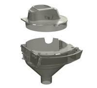 Baby Brezza Formula Pro Mini embudo de repuesto y cubierta