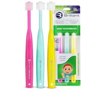 Baby Buddy 360 - Cepillo de dientes Pink/Mint/Yellow Talla:3 count