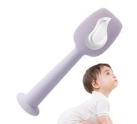 Baby Butt Spatula - 4,8 pulgadas Aplicador de crema de silicona para alivio de la erupción, bálsamo sin higiénico extendido con función flexible, herramienta de pasta para la guardería de