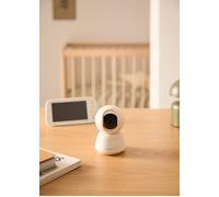 BABY CAM CONNECT PRO - Cámara De Vigilancia Para Bebés Con Wifi, Monitor Y Audio Bidireccional Blanco Roto