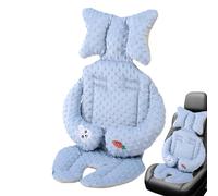 Baby Car Seat Cushion, Double-Sided Stroller Insert, Soft Bean Down Padding, Non-Slip Comfortable Support, Thickened Design for Extra Warmth, Ideal for Autumn Travel Home Use