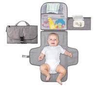 Baby Changing Pad - Baby Portable Changing Pad Travel | Extra Large Portable Mat for Diaper Bag | Waterproof Pad for Baby Essentials, Shower, Changing Pads for Baby