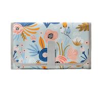 Baby Changing Pad, Diaper Mat for, Foldable Design with Wipes Pocket and Portable Strap for Stroller Hospital Nursery Daycare Travel Postpartum Use by Mom or Dad, 13.78x7.87x0.39 inches