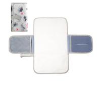 Baby Changing Pad, Foldable Diaper Mat, Wipes Pocket Pad, Portable Stroller Accessory for Hospital, Camping, Daycare, Nursery, Postpartum, Mom, Dad, 13.78x7.87x0.39 inches