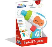 Clementoni Juguete Berto il Trapano – Electrónico parlante, pilas incl., 9-36 meses
