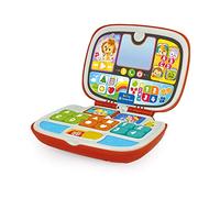 Baby Clementoni - 17677 - Laptop Amigos Animales, Juego Interactivo 9 Meses, Centro de Actividades y Ordenador Educativo para Niños (Versión en Italiano)
