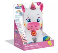 Baby Clementoni: Peluche interactivo de unicornio - en húngaro