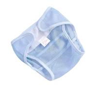 Baby Cloth Diapers, Diaper Covers, Breathable Mesh Pants Sensitive Skin Boys, Study Materials, Leak Protection for Overnight Travel Daycare and Daily Use, Blue, 20x10x5cm